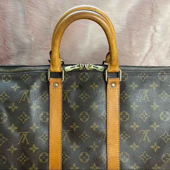🟥 SOLD! Louis Vuitton Keepall 45 Duffle Bag Luggage - Picture 12 of 17